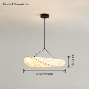 WOMO Wabi Sabi Cloud Rice Paper Pendant Light-WM2316