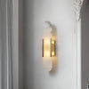 WOMO Oval Alabaster Wall Sconce-WM6107 thumbnail