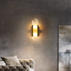 WOMO Oval Alabaster Wall Sconce-WM6107 thumbnail
