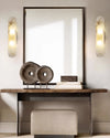 WOMO Oval Alabaster Wall Sconce-WM6107 thumbnail