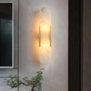 WOMO Oval Alabaster Wall Sconce-WM6107 thumbnail