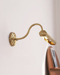 WOMO Adjustable Industrial Gold Picture Light-WM6108