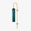 WOMO Colored Glass Cylinder Arched Wall Sconce-WM6109 thumbnail