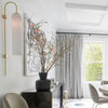 WOMO Colored Glass Cylinder Arched Wall Sconce-WM6109 thumbnail