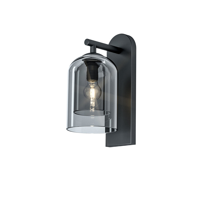 WOMO Bell Black Wall Sconce-WM6110