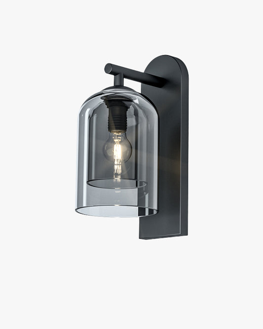 WOMO Bell Black Wall Sconce-WM6110