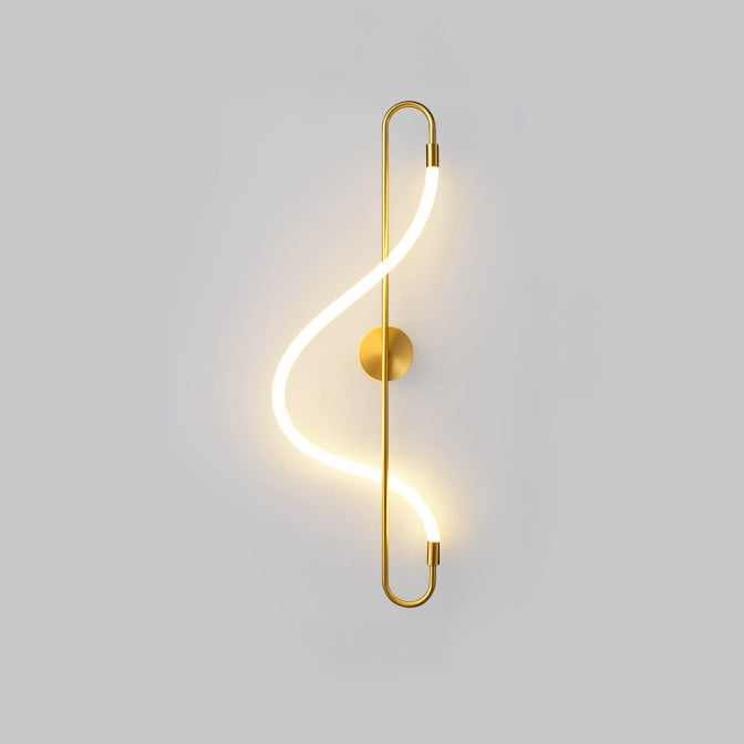 WOMO Art Musical Note LED Wall Sconce-WM6111