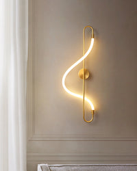 WOMO Art Musical Note LED Wall Sconce-WM6111