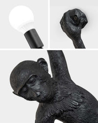 WOMO Hanging Monkey Wall Sconce-WM6114