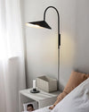 WOMO Swivel Arched Wall Sconce with Plugs and Shade-WM6119 thumbnail