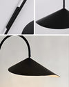 WOMO Swivel Arched Wall Sconce with Plugs and Shade-WM6119 thumbnail