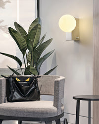 WOMO Globe Bauhaus Wall Sconce-WM6120