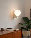 WOMO Globe Bauhaus Wall Sconce-WM6120 thumbnail