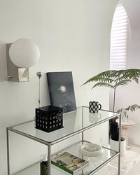 WOMO Globe Bauhaus Wall Sconce-WM6120