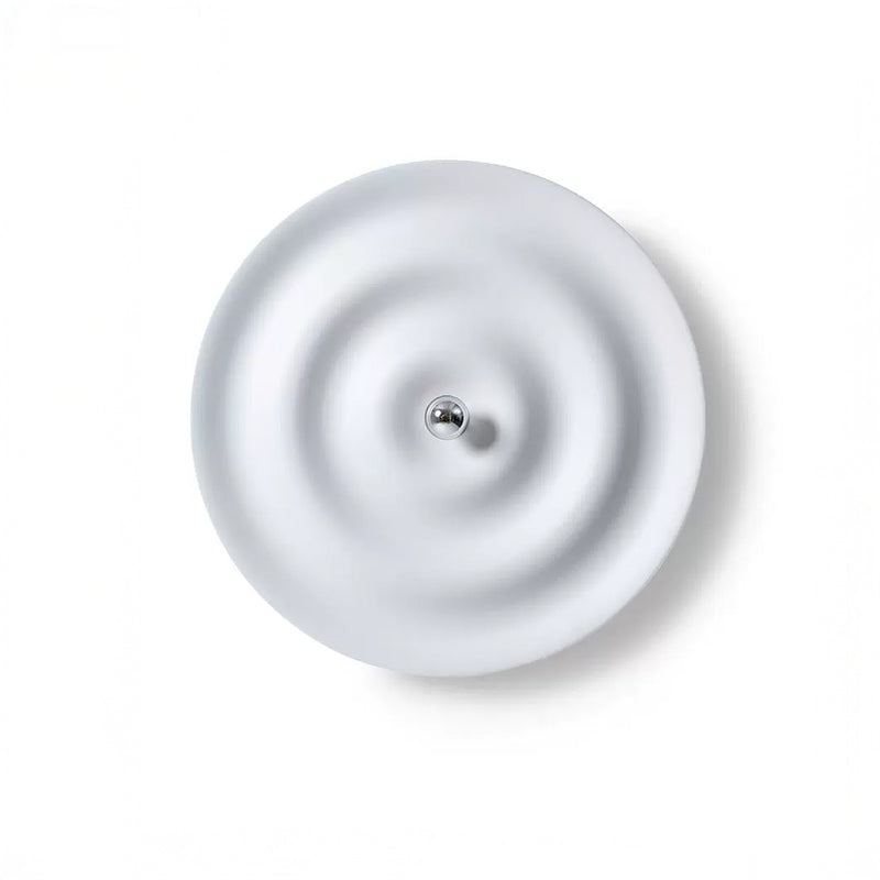WOMO Rippled Disc Wall Sconce-WM6121