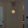 WOMO Rippled Disc Wall Sconce-WM6121 thumbnail