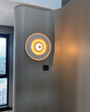 WOMO Rippled Disc Wall Sconce-WM6121 thumbnail