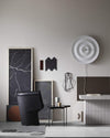 WOMO Rippled Disc Wall Sconce-WM6121 thumbnail