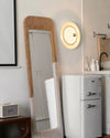 WOMO Rippled Disc Wall Sconce-WM6121 thumbnail