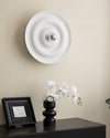 WOMO Rippled Disc Wall Sconce-WM6121 thumbnail