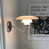 WOMO Milk Glass Mid Century Modern Wall Sconce-WM6122 thumbnail