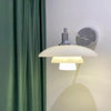 WOMO White Glass Mid Century Modern Wall Sconce-WM6123 thumbnail