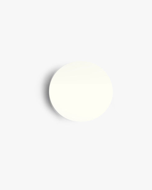 WOMO White Globe Glass Wall Sconce-WM6124