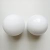 WOMO White Globe Glass Wall Sconce-WM6124 thumbnail