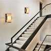 WOMO Rectangular Alabaster Wall Sconce-WM6125 thumbnail