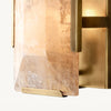 WOMO Rectangular Alabaster Wall Sconce-WM6125 thumbnail