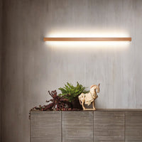 WOMO Wood Linear Wall Sconce-WM6126