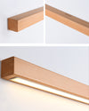 WOMO Wood Linear Wall Sconce-WM6126 thumbnail