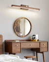 WOMO Adjustable Walnut Linear Wall Sconce-WM6127 thumbnail