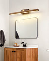 WOMO Adjustable Walnut Linear Wall Sconce-WM6127 thumbnail