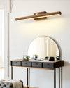 WOMO Adjustable Walnut Linear Wall Sconce-WM6127 thumbnail