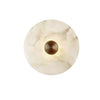 WOMO Art Deco Disc Alabaster Wall Sconce-WM6128 thumbnail