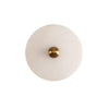 WOMO Art Deco Disc Alabaster Wall Sconce-WM6128 thumbnail