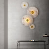 WOMO Art Deco Disc Alabaster Wall Sconce-WM6128 thumbnail