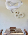WOMO Art Deco Disc Alabaster Wall Sconce-WM6128 thumbnail