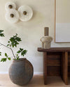 WOMO Art Deco Disc Alabaster Wall Sconce-WM6128 thumbnail