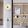 WOMO Art Deco Disc Alabaster Wall Sconce-WM6128 thumbnail