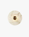 WOMO Art Deco Disc Alabaster Wall Sconce-WM6128 thumbnail