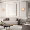 WOMO Alabaster Disc Wall Sconce-WM6129 thumbnail