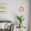 WOMO Alabaster Disc Wall Sconce-WM6129 thumbnail