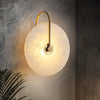 WOMO Alabaster Disc Wall Sconce-WM6129 thumbnail