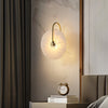 WOMO Alabaster Disc Wall Sconce-WM6129 thumbnail