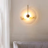 WOMO Alabaster Disc Wall Sconce-WM6129 thumbnail
