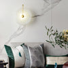 WOMO Alabaster Disc Wall Sconce-WM6129 thumbnail