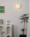 WOMO Alabaster Disc Wall Sconce-WM6129 thumbnail
