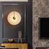WOMO Alabaster Disc Wall Sconce-WM6129 thumbnail